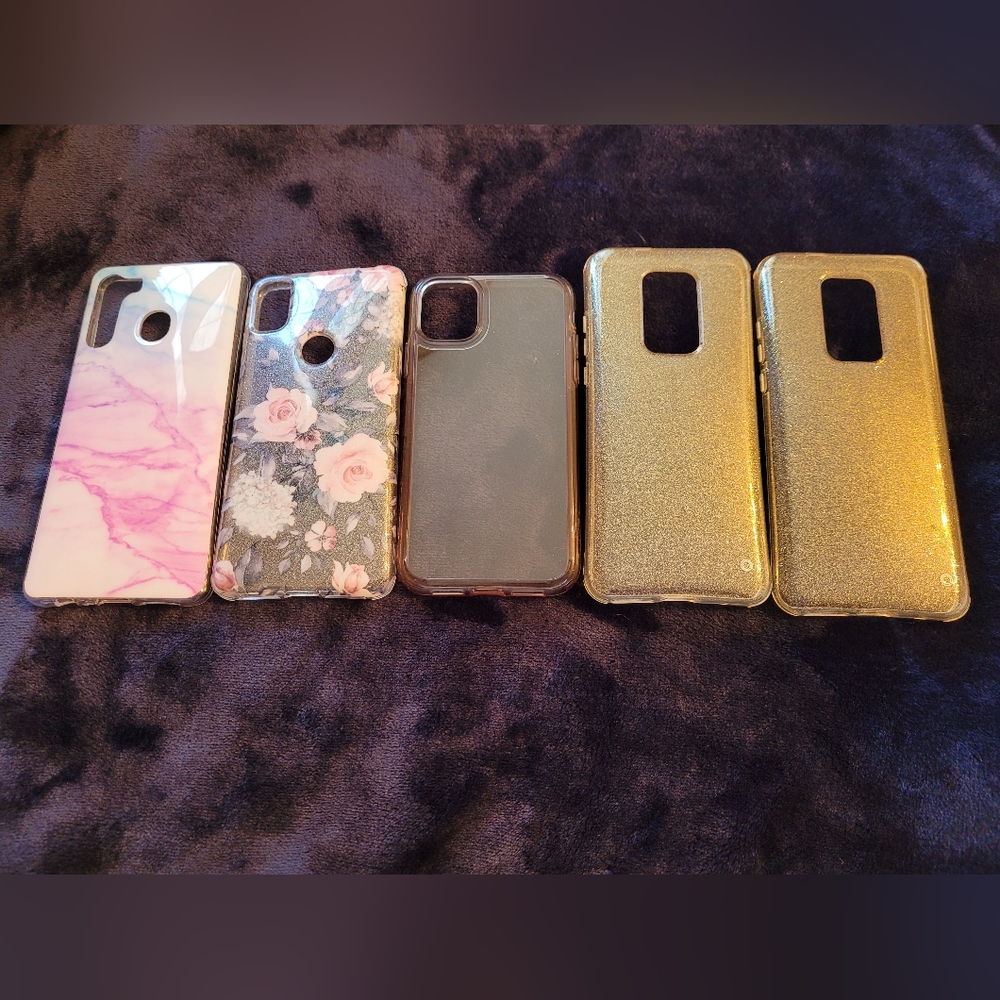 Cases telephone lot of 5